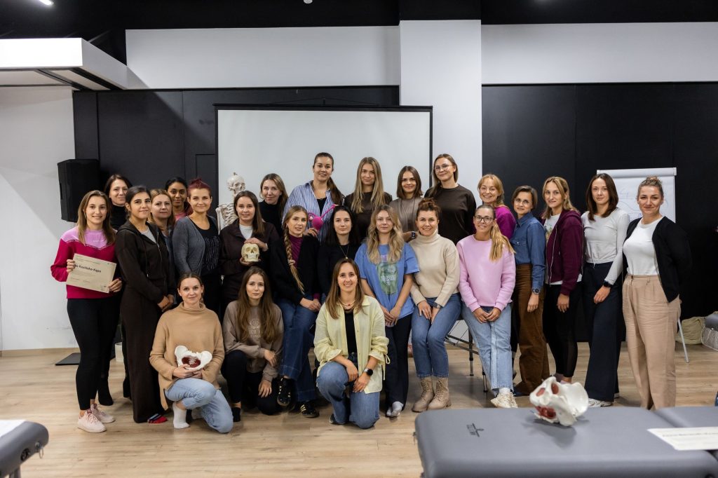 Uczestnicy szkolenia Endo w praktyce – kurs dla fizjoterapeutów specjalizujących się w terapii endometriozy